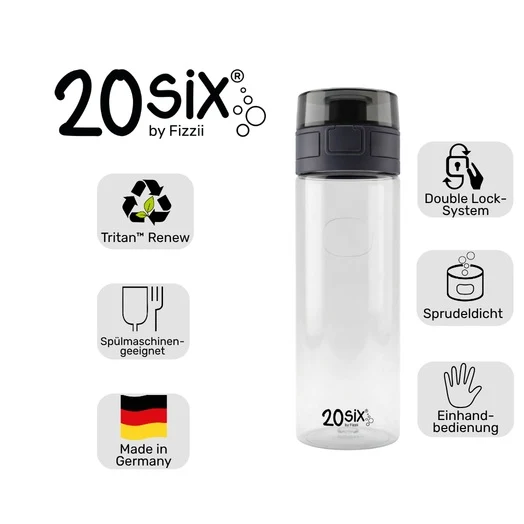 Fizzii 20six Sportflasche Trinkflasche 750ml – Bild 7