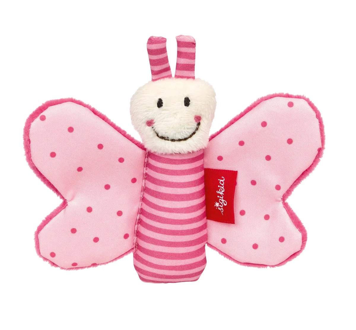Sigikid Greifling Knister Schmetterling Rosa Pink