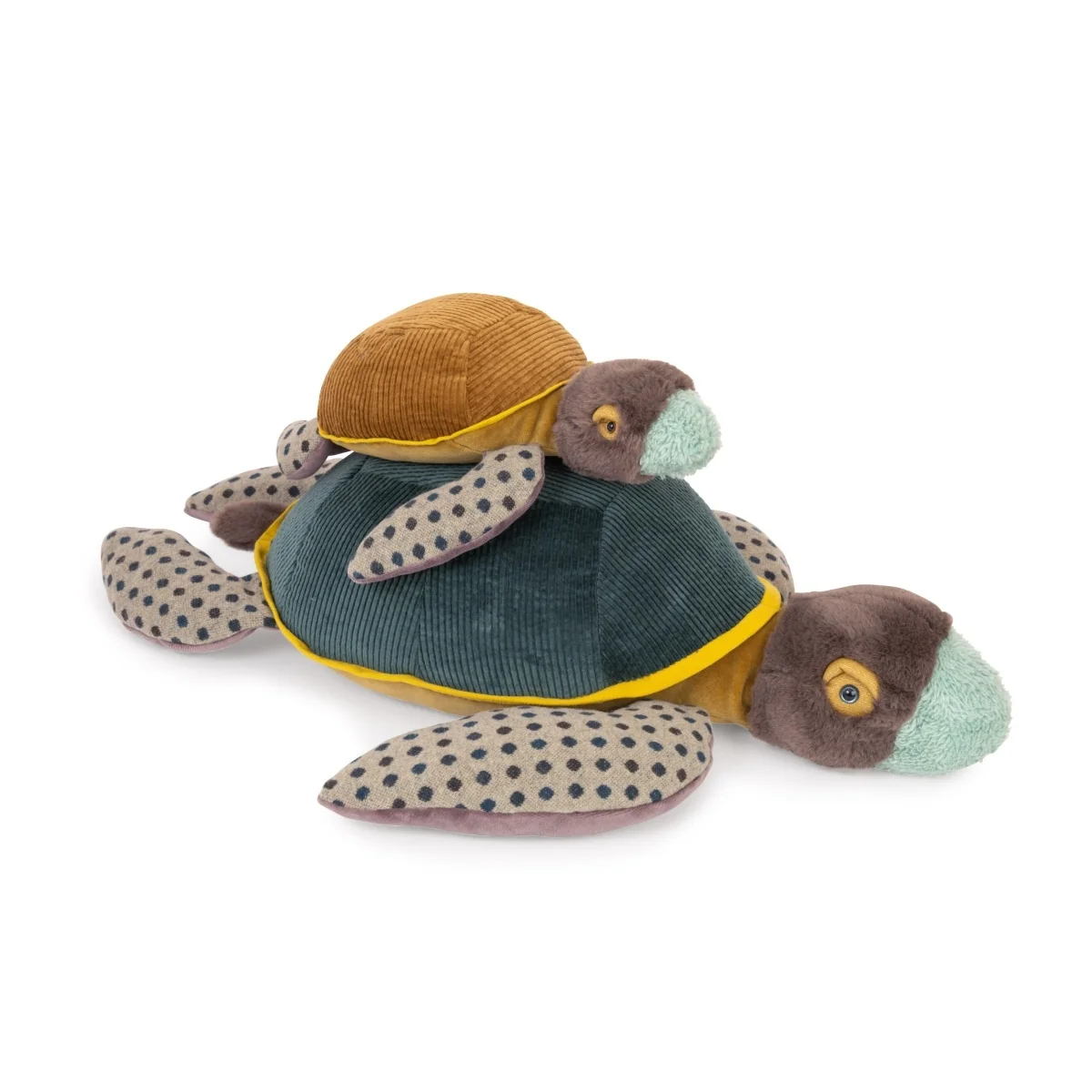 Moulin Roty Kuscheltier Große Meeres Schildkröte 60cm – Bild 4