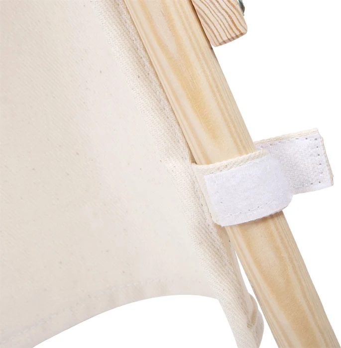 SFC Tipi Zelt Canvas Weiß & Holz 2J+ – Bild 5